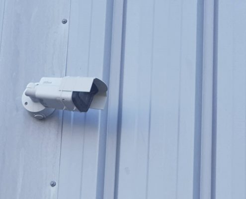 Caméra de surveillance de la base logistique Stock + à Niort, Deux-Sèvres, Nouvelle-Aquitaine, France Caméra de surveillance de la base logistique Stock + à Niort, Deux-Sèvres, Nouvelle-Aquitaine, France