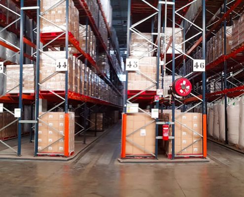 Entrepôt de la base logistique Stock + à Niort, Deux-Sèvres, Nouvelle-Aquitaine, France - Vue intérieure 6 Entrepôt de la base logistique Stock + à Niort, Deux-Sèvres, Nouvelle-Aquitaine, France - Vue intérieure 6